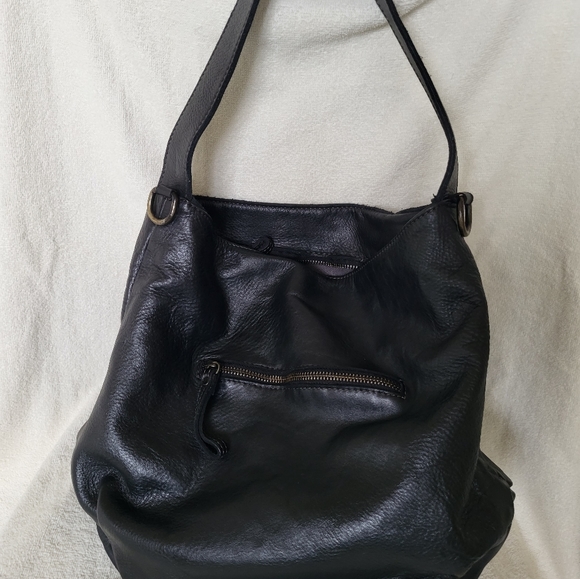 Italian Leather Hobo Bag - Picture 4 of 9